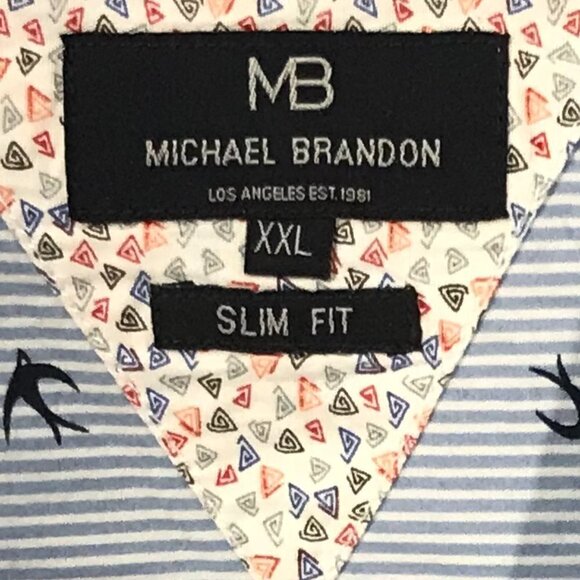 Michael Brandon Button Front Shirt - Picture 2 of 4